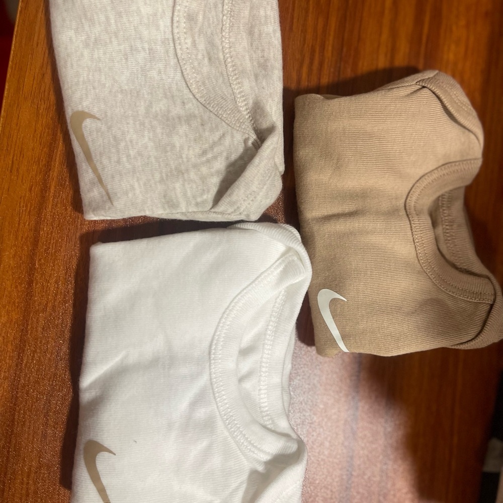 Short sleeve Nike onesie
